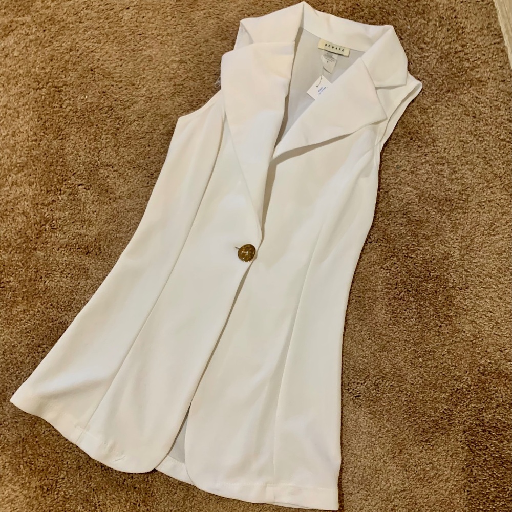 Ladies White  Blouse/Small